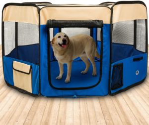BIGWING Style Hundehütte, Welpenauslauf, Laufstall für Hunde, Wasserdichtes Zelt für Hunde, diverse Farben & Größen