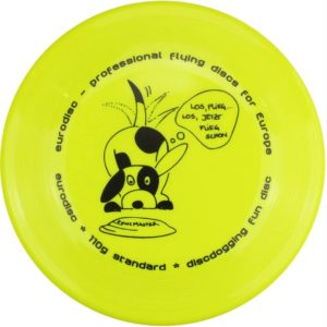 Eurodisc Discdogging Scheibe für Hunde Frisbee