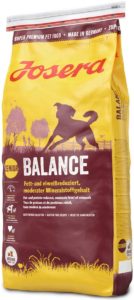 JOSERA Balance, fett- und eiweißreduziertes Hundefutter für Senioren, glutenfrei