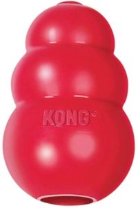 KONG, Classic Hundespielzeug, Robuster Naturkautschuk, Kauen, Jagen, Apportieren