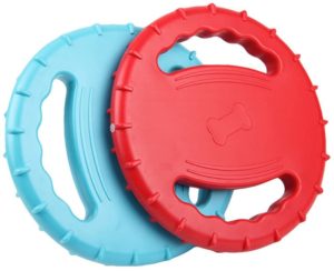 Legendog Frisbeescheibe Hund, schwimmend, Quietschend