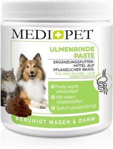 Medidog 500g Premium Paste für bessere Verdauung und Darmflora, Ulmenrinde für Hunde zur Darmsanierung