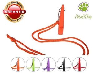 Pets&Dog Hundepfeife, Trainingspfeife, Hundeerziehung, Welpen-Erziehung, Agility Hundetraining