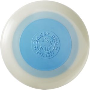 Planet Dog Orbee-Tuff ZOOM Flyer Hundefrisbee, Wurfscheibe, leuchtet im Dunkeln