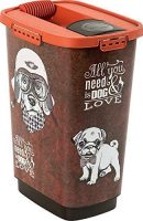 Rotho Hundefutterbox Aufbewahrungsbox aus Kunststoff (PP)