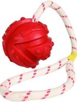 Trixie Hundeball am Seil, Ball